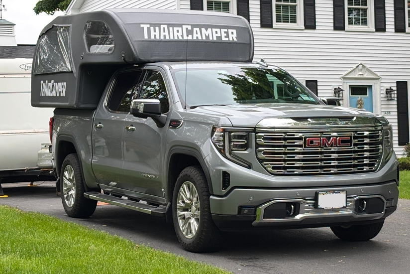 Inflatable Pickup Truck Camper