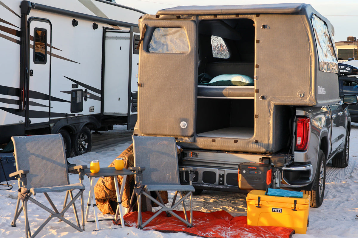 Inflatable Truck Camper Vs. Hard Shell Camper